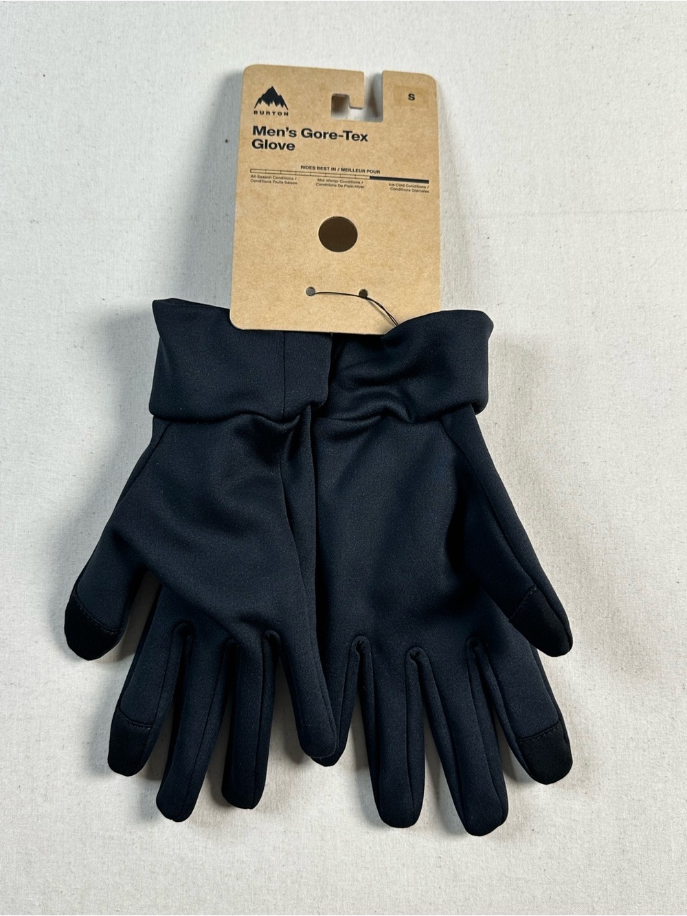 Burton Men's Gore-Tex Gloves in Black Adult Small